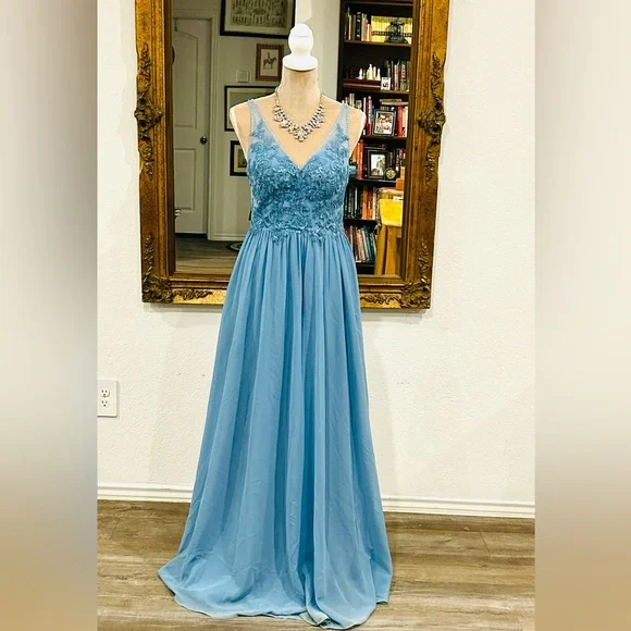 Azazie Amy Mother of the Bride Groom Bridesmaid Prom Dress - Picture 4 of 8